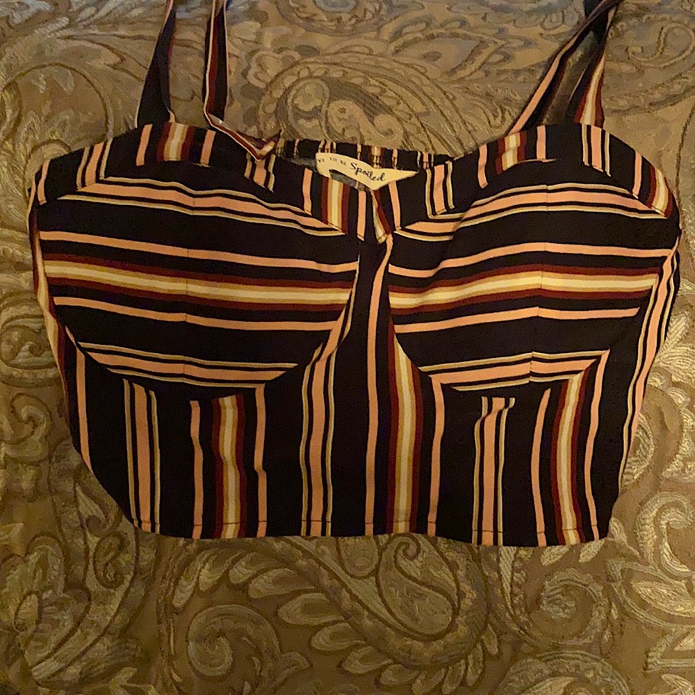 Live to Be Special Cropped Tank Top!!